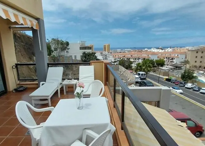 Apartmán Big Ocean Terrace - Walk To Vistas & Golden Mile Los Cristianos (Tenerife)