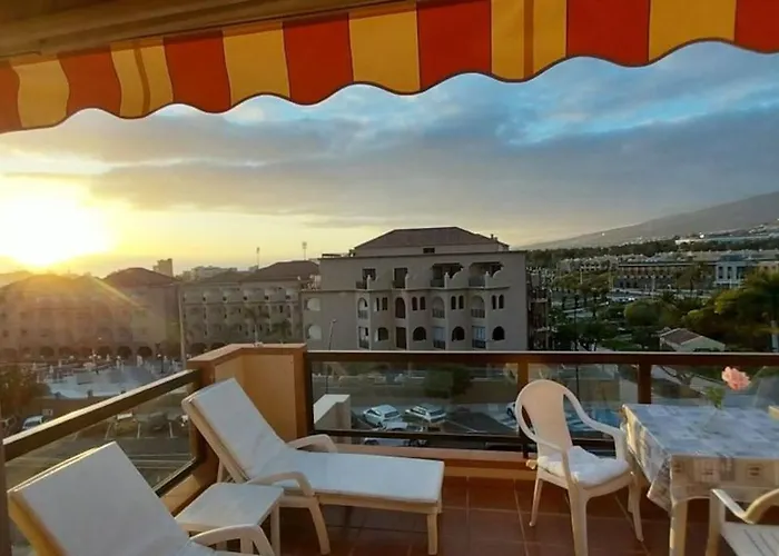 Big Ocean Terrace - Walk To Vistas & Golden Mile Los Cristianos (Tenerife)